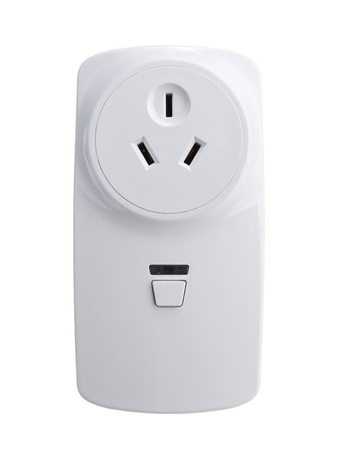 Wifi Smart AU Plug Power Wireless Remote Control Smart Socket White 10.8cm