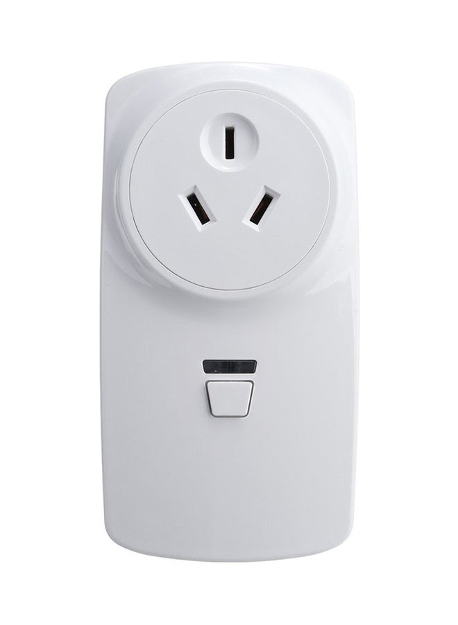 Wifi Smart AU Plug Power Wireless Remote Control Smart Socket White 10.8cm
