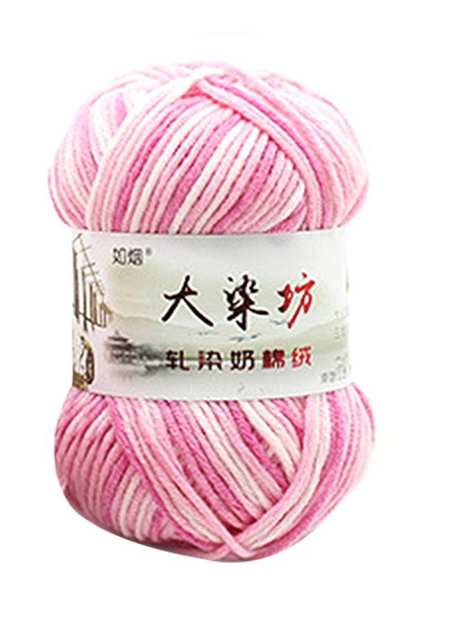 Hand Knitting Wool Pink - Image 1