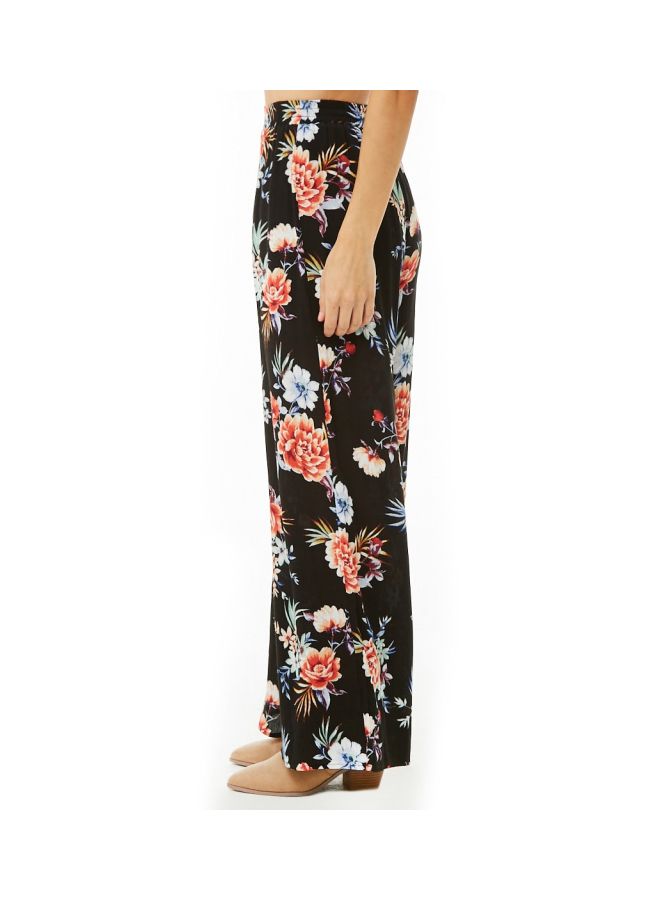 Printed Casual Pants Multicolour