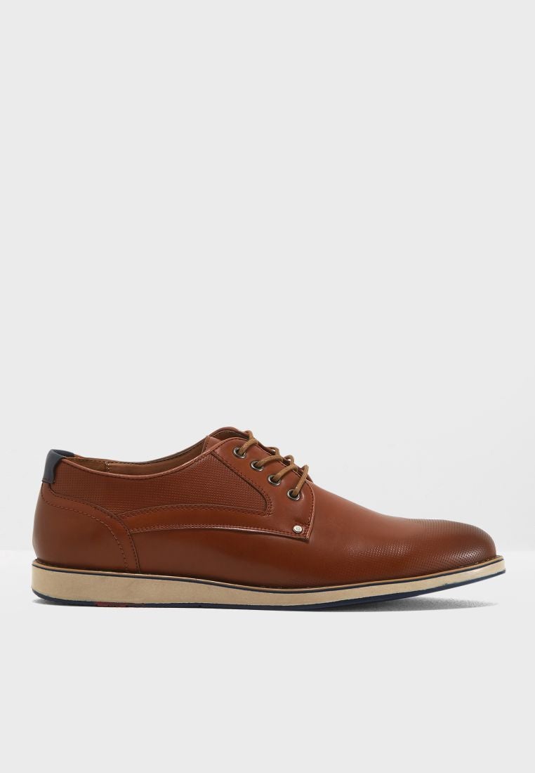 Robert Wood By Namshi Casual Lace Ups browns  - Image 3
