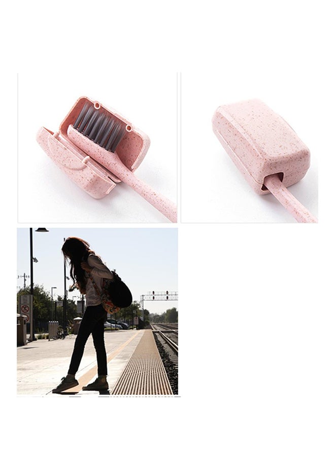 4-Piece Toothbrush Head Cover Multicolour 33x18x20mm - Image 2