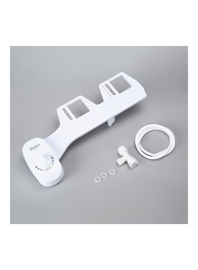 Single Nozzle Non Electric Manual Bathroom Toilet Bidet Seat Attachment White 435x163x83mm - v1556592724/N24425297A_2