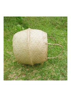 Generic Foldable Flower Vase Hanging Basket Beige 32x28centimeter  - Image 2