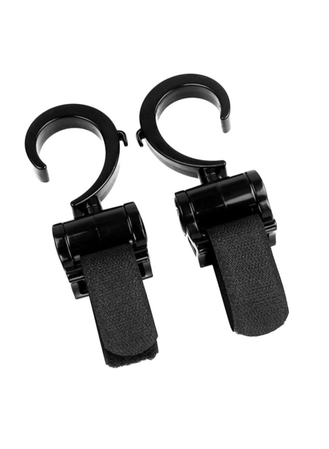 COZIME - 2-Piece Plastic Pushchair Stroller Buggy Hanger Set - Image 1