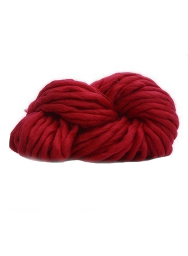 Multipurpose Wool Blend Sweater Coarse Yarn Red 40000x20mm - Image 1
