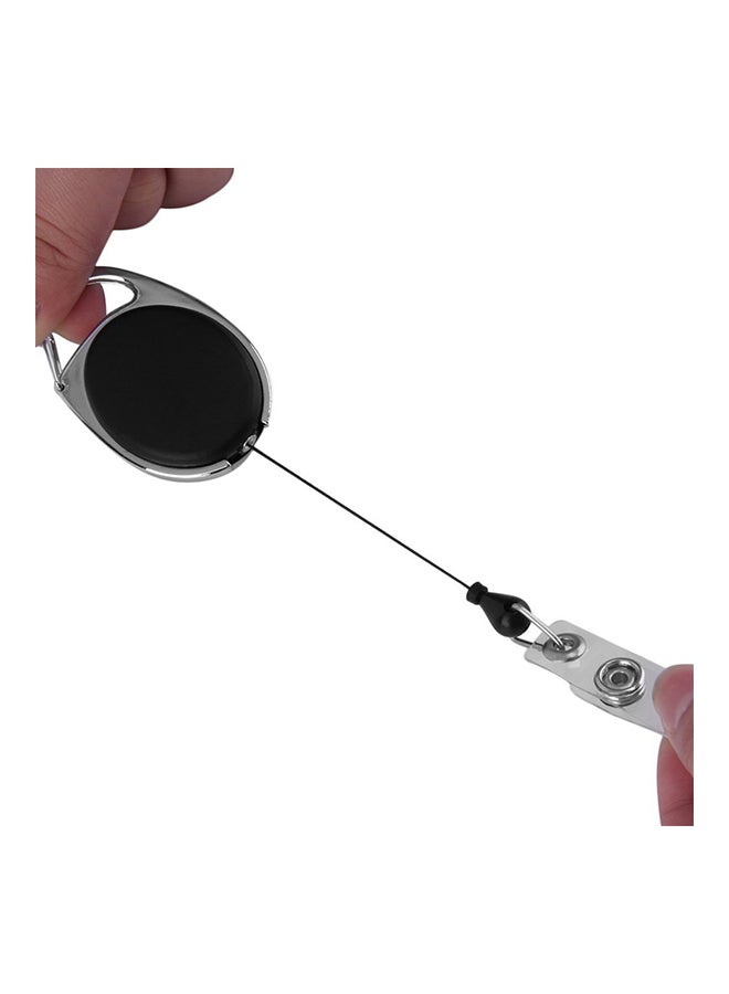 Badge Reel For ID Card Holders Black - Image 2