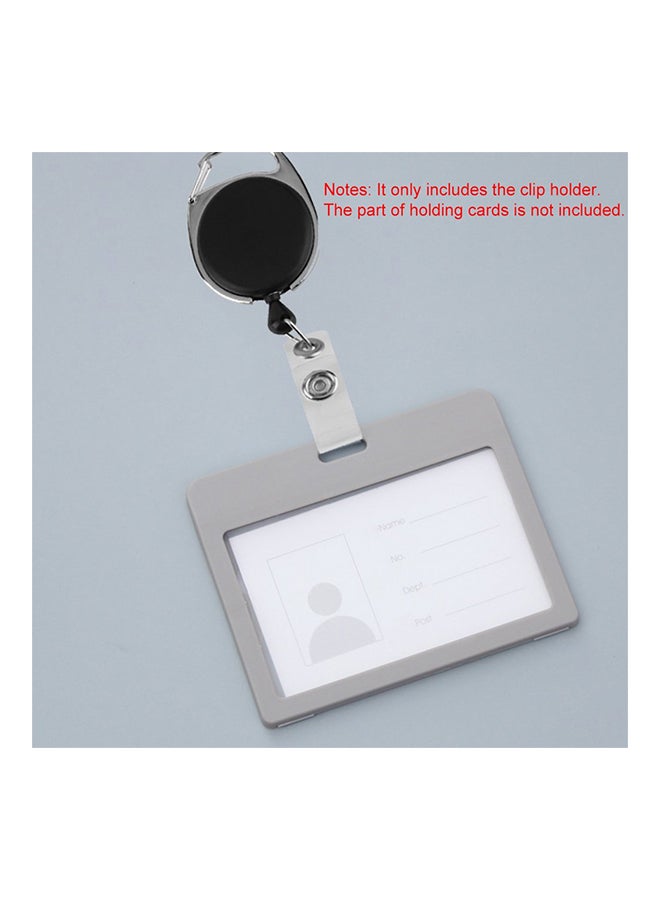 Badge Reel For ID Card Holders Black - Image 3