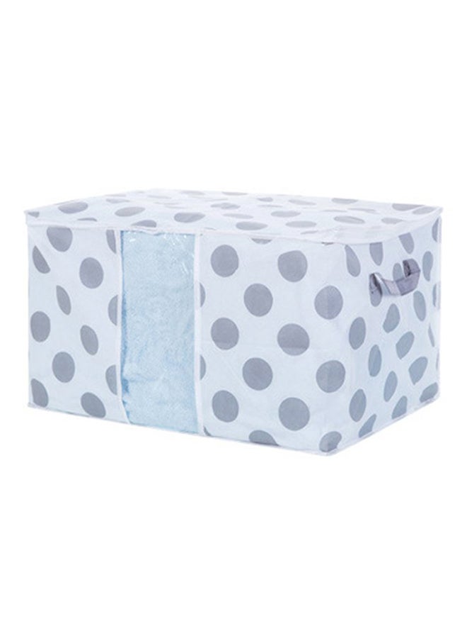 Mini Closet Storage Bag White/Grey 420 x 270mm  - Image 1