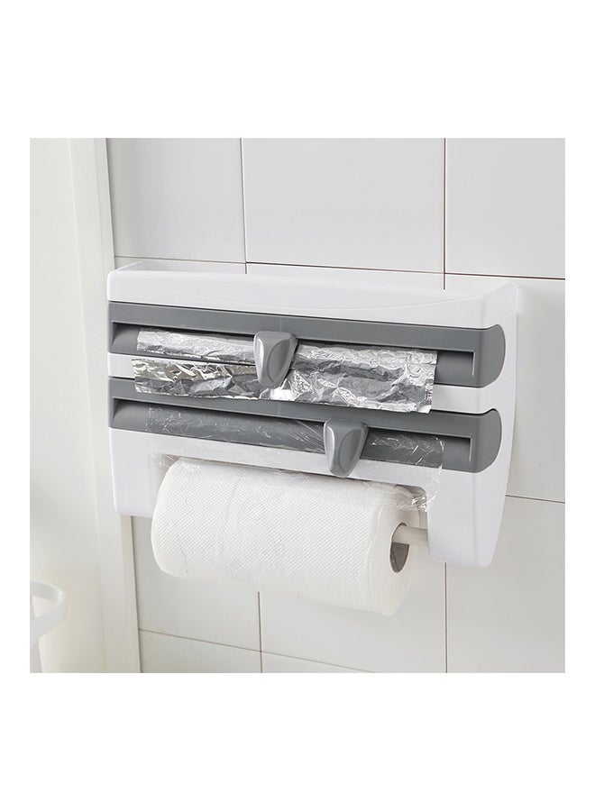 Tissue Paper Storage Grey/White 39x10x24cm - Image 3