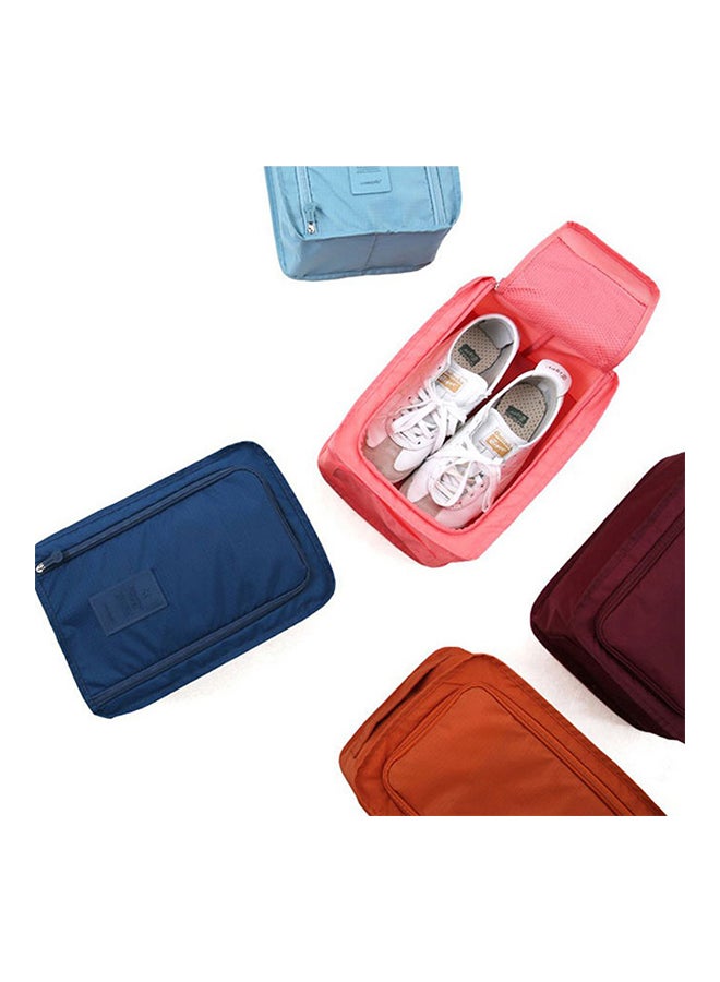 Waterproof Shoe Travel Pouch Storage Bag Red Wine  - Image 2
