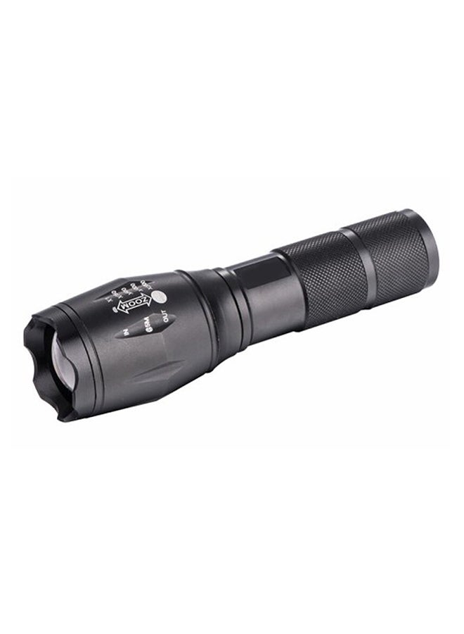 BiggOutdoor Premium Flashlight Black 
