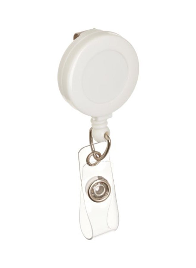 برادي حاملة شارات قابلة للطي أبيض