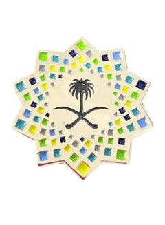 إس واي إن دبوس زينة يحمل شعار الرؤية السعودية  - Image 1