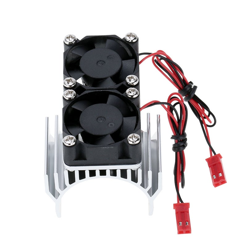 Motor Heat Sink With Two Cooling Fans 7019 7x5x5cm - Image 5