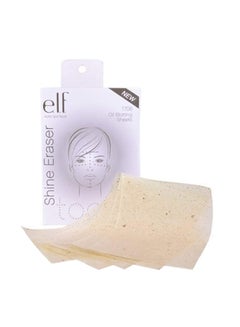 e.l.f. Pack Of 2 Shine Eraser Oil Blotting Sheets Beige 
