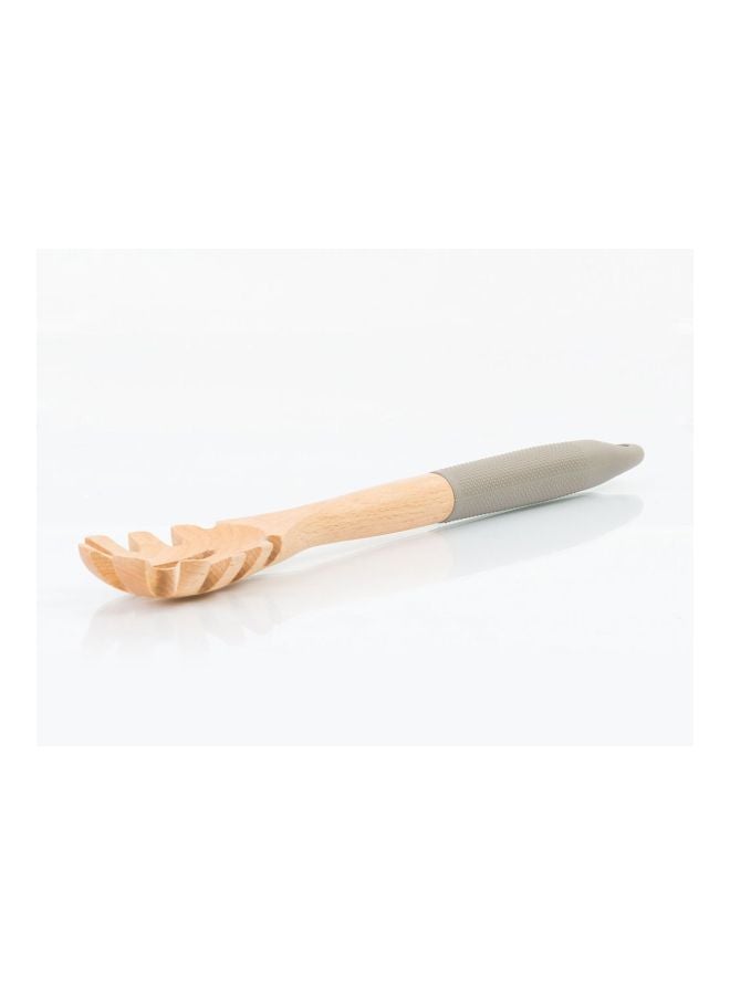 Madame CoCo Silicone Pasta Ladle Grey/Beige - Image 3