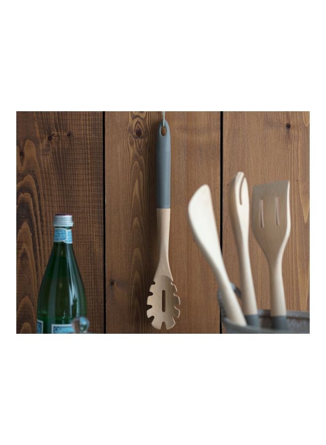 Madame CoCo Silicone Pasta Ladle Grey/Beige - Image 4