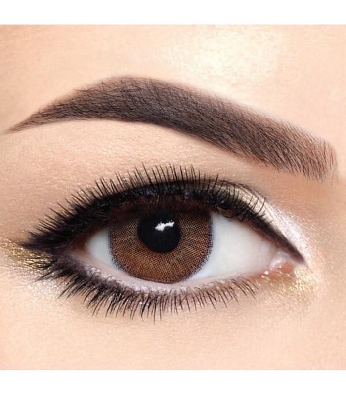 Beauteous - unisex Coloured Contact Lenses Exotic Castano - Image 1