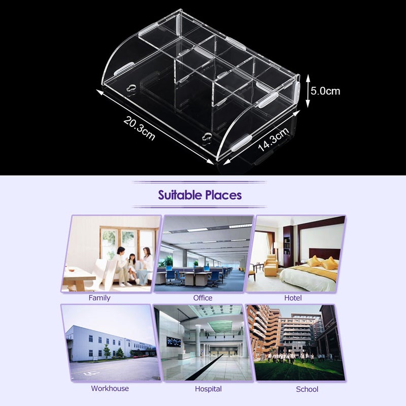 Remote Control Organiser Stand Clear 0.33kg - Image 2