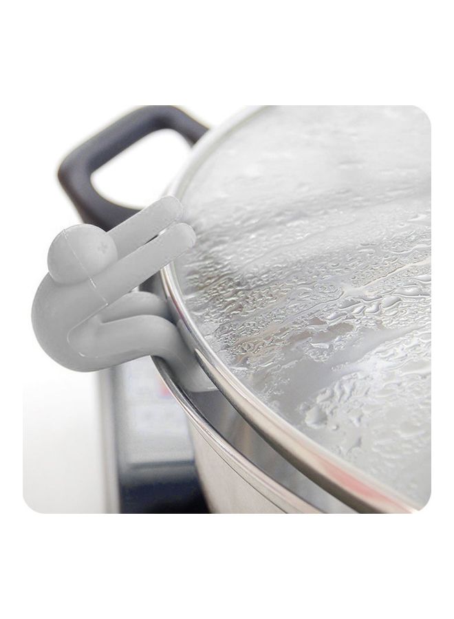 Lid Heightening Anti-overflowing White 4.5x4x2cm - Image 3