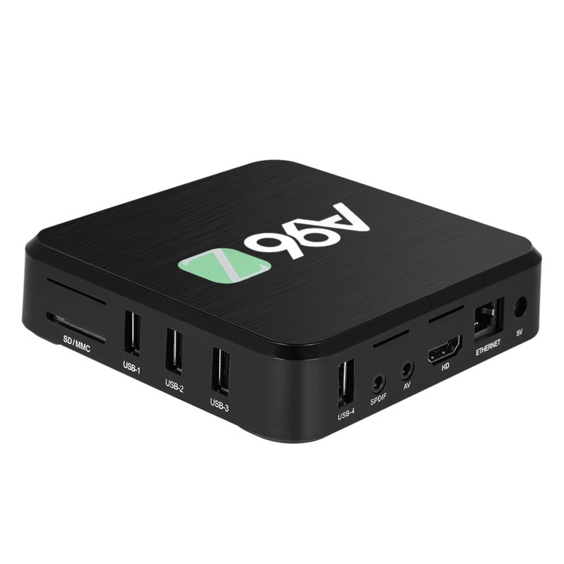 A96Z Android HD Media Player Set Top Box V3303 Black - Image 2