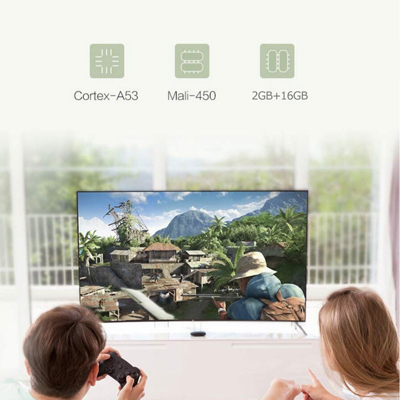 A96Z Android HD Media Player Set Top Box V3303 Black - Image 4