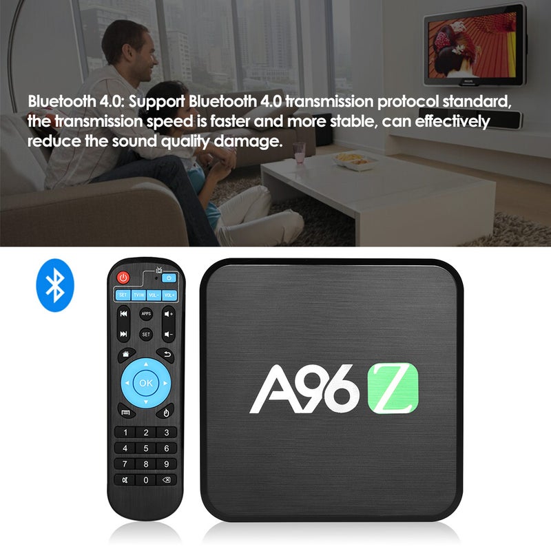 A96Z Android HD Media Player Set Top Box V3303 Black - Image 5