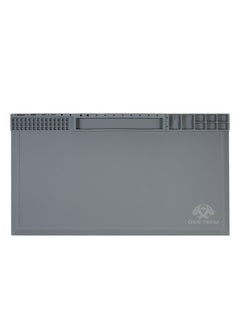 Magnetic Heat Insulation Silicone Pad For BGA Soldering Repair Grey 0.452kg