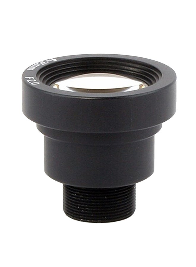F2.0 Focal Length Board Lens with Extension Adapter For CCTV Camera Black - Image 2