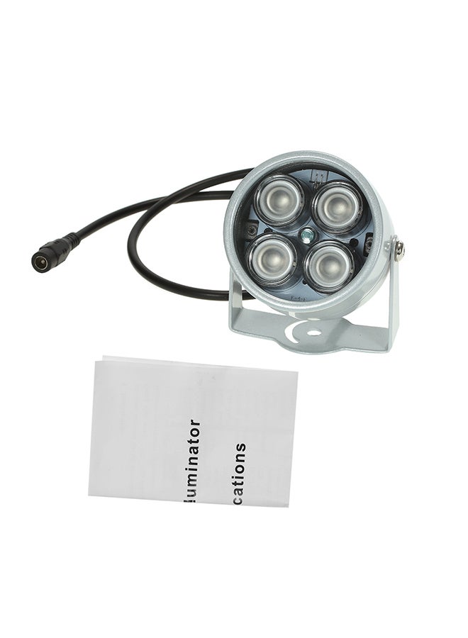 Generic 4-LED Illuminator IR Lamp Set Silver 0.221kg  - Image 2