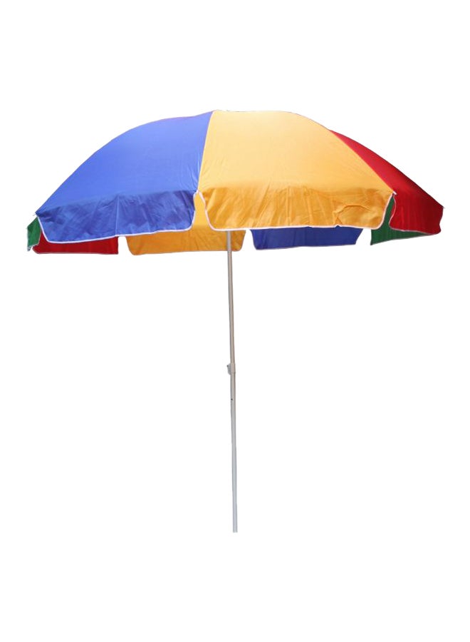 Hello Foldable Umbrella For Camping And Beach With Water Proof Fabric Multicolour - Image 1