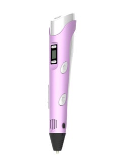 Generic 3D Printing Pen With USB Cable Pink 