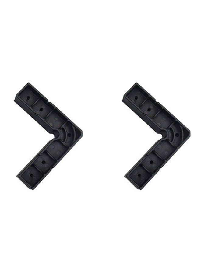 Generic - 2-Piece 90°Degree Right Angle Positioning Block Jig Clamp Set Black 0.151kg - Image 1