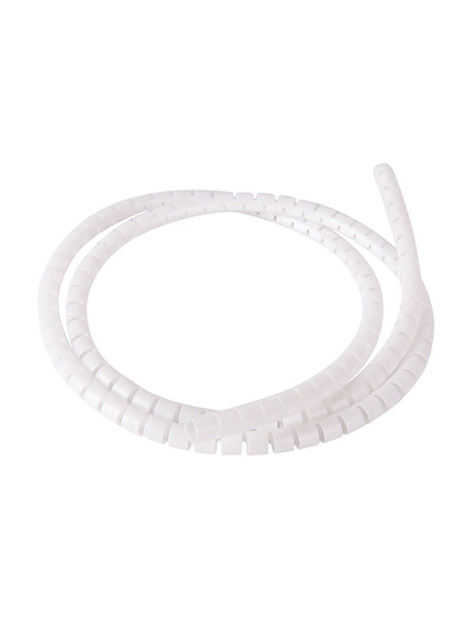 Spiral Cord Casing Wrap White 0.05kg