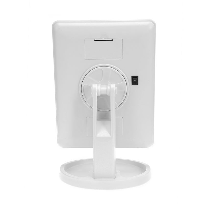 Generic LED Touch Screen Makeup Mirror White/Clear  - Image 2
