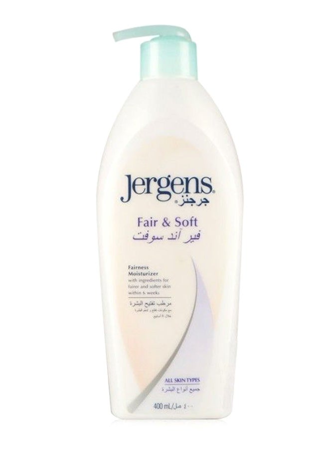 Jergens - Fair And Soft Lotion 400ml - Image 1