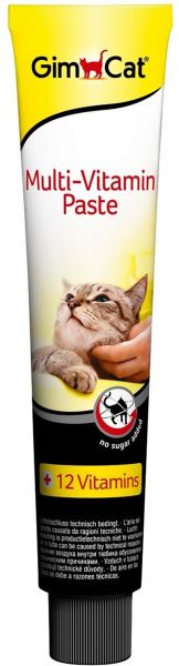 GimCat Multi Vitamin Paste Multicolour 100grams - Image 1