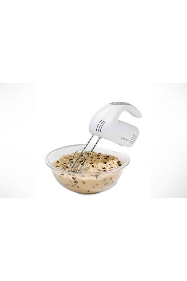 BLACK+DECKER Portable Hand Mixer 140.0 W m160-b5 White  - Image 3
