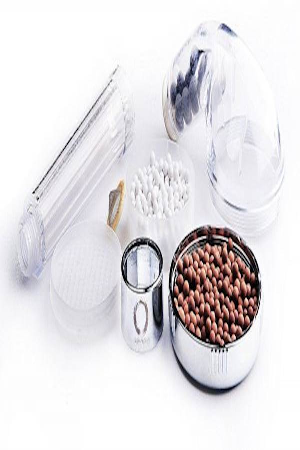 Handheld Filtration Showerhead Silver/Brown/Clear - Image 5