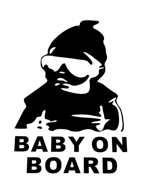 Baby On Board Pattern Car Sticker