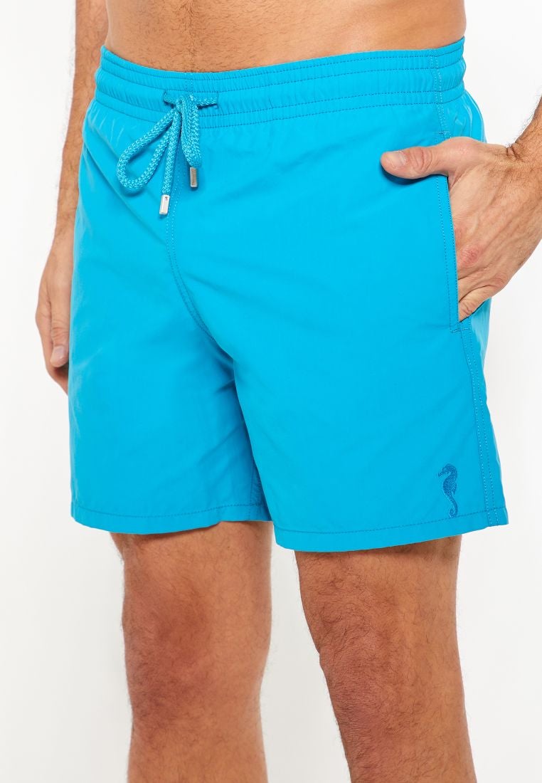 فيلبريكوين شورت سباحة بلون ثنائي أزرق - Image 3