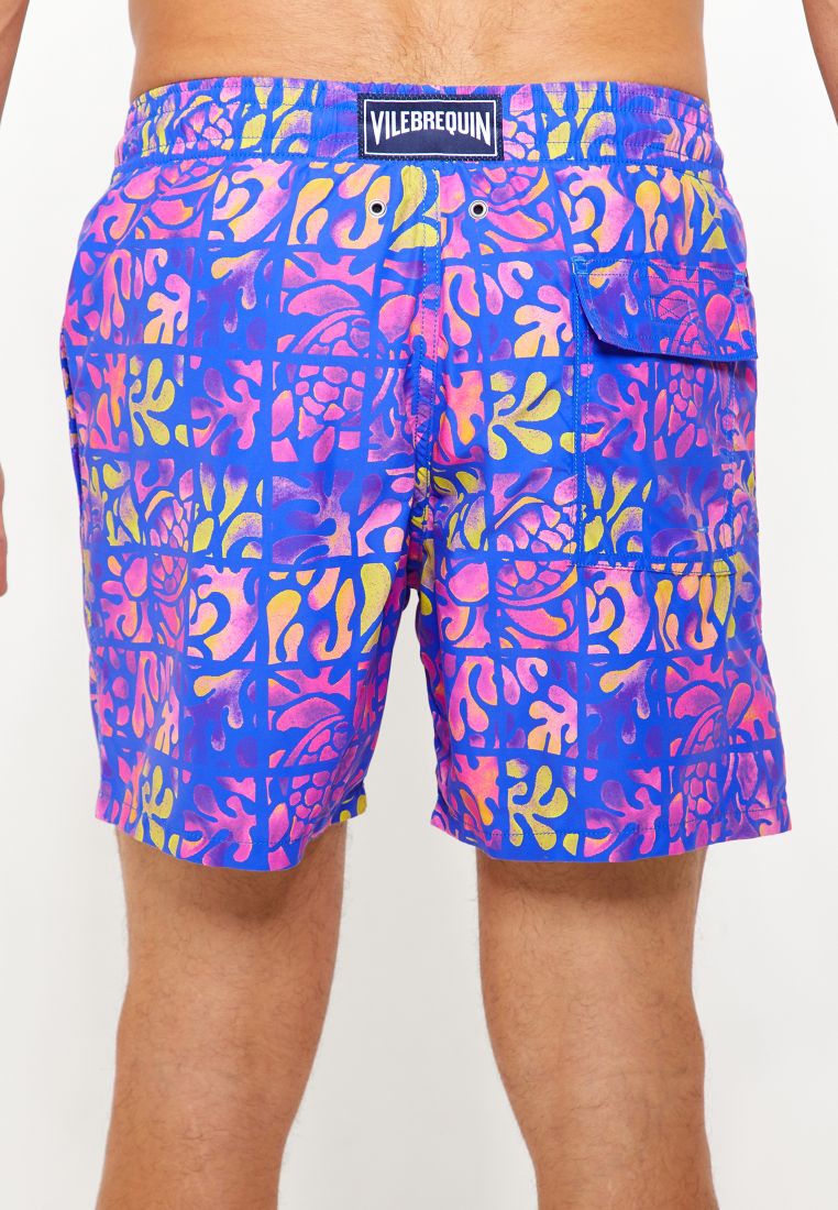 فيلبريكوين شورت سباحة بلون ثنائي متعدد الألوان - Image 4