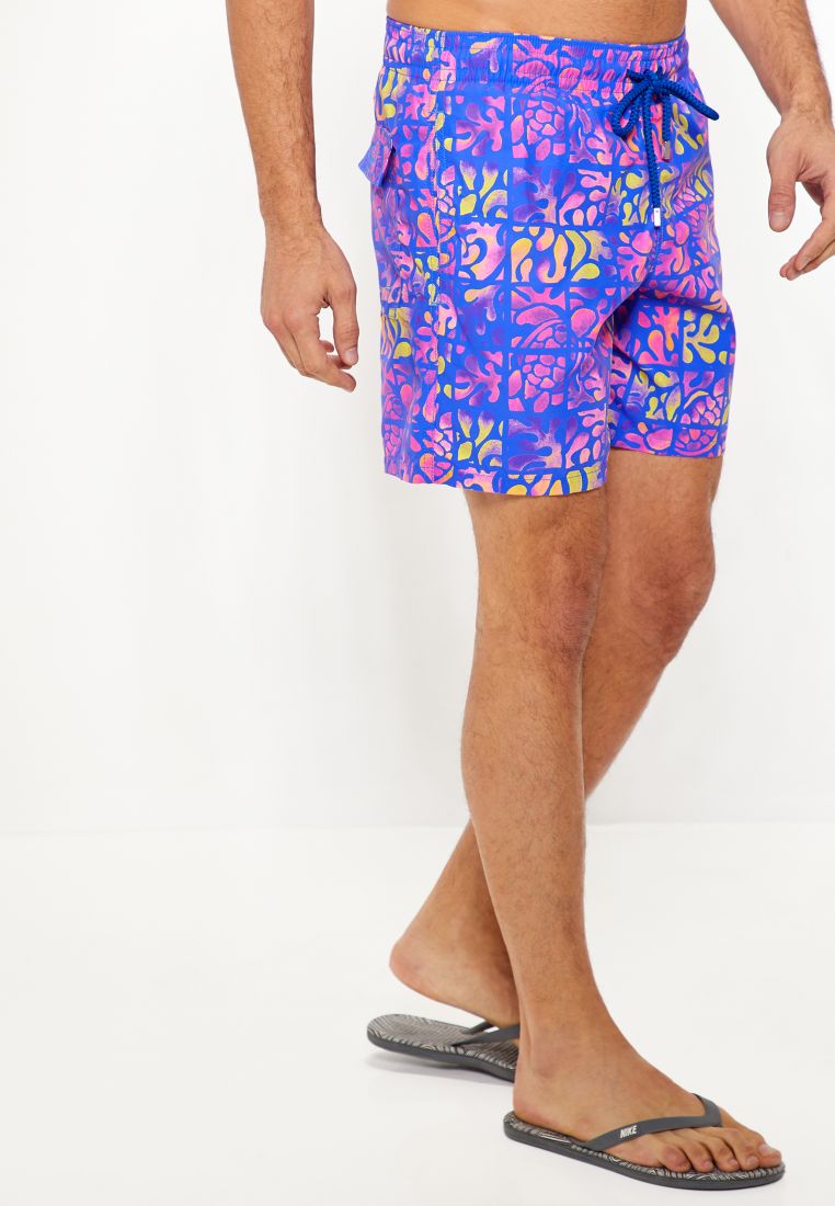 فيلبريكوين شورت سباحة بلون ثنائي متعدد الألوان - Image 1