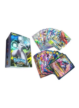 Generic 100-Piece Assorted Pokemon Card Game 7x5x7cm | Best Price UAE |  Dubai, Abu Dhabi