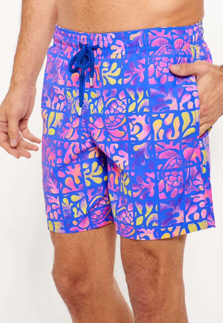 فيلبريكوين شورت سباحة بلون ثنائي متعدد الألوان - Image 3
