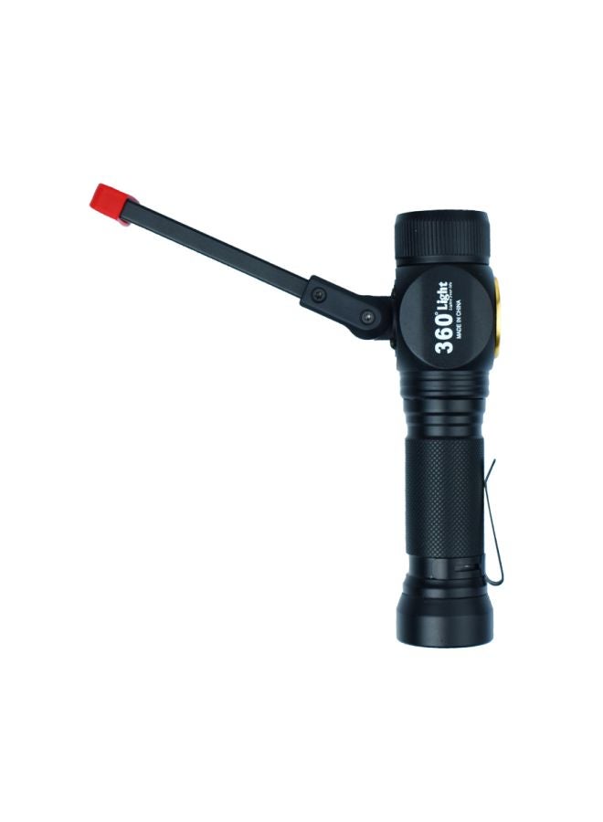 Conpex Magnetic Base USB Rechargeable Emergency Light Black - Image 5