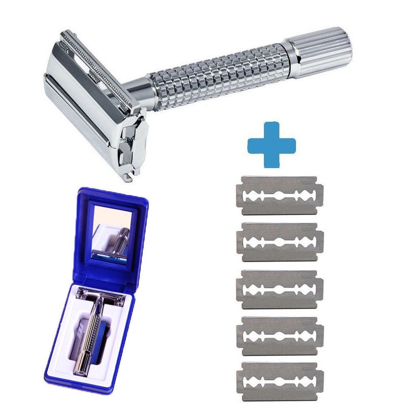 Sharpdo 1 Piece Double Edges Shaver Silver 4X8.5X3cm  - Image 4