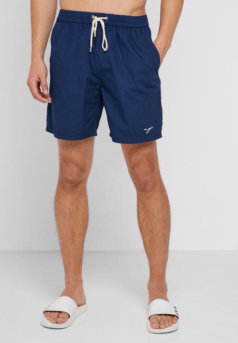 Cotton On - Hoff  NYC Print Shorts Blue - Image 1