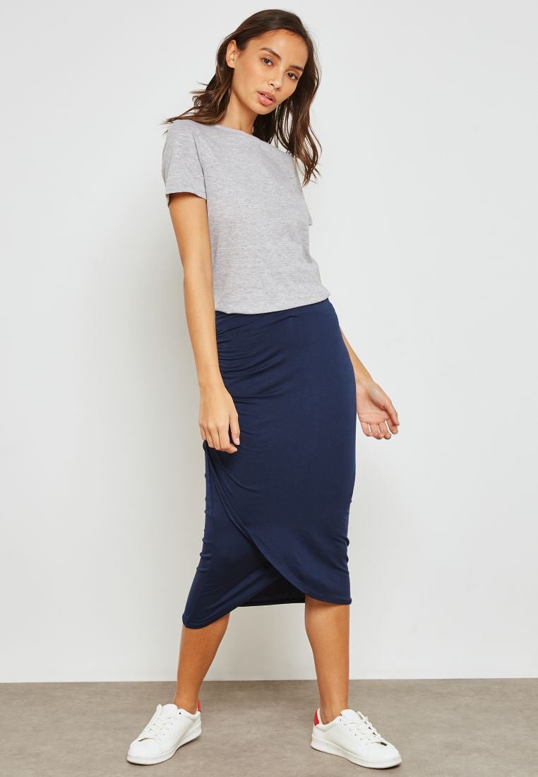 Essential Crew Neck T-Shirt Grey